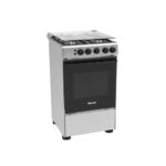 Hisense 50x50cm 4 Gas Free Stand Cooker HFG50111X