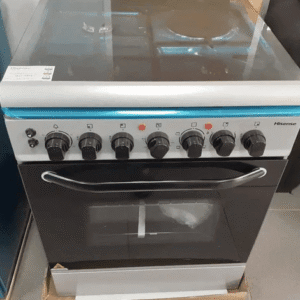 Hisense 60x60 Cooker HF631GEES with 4 gas burners